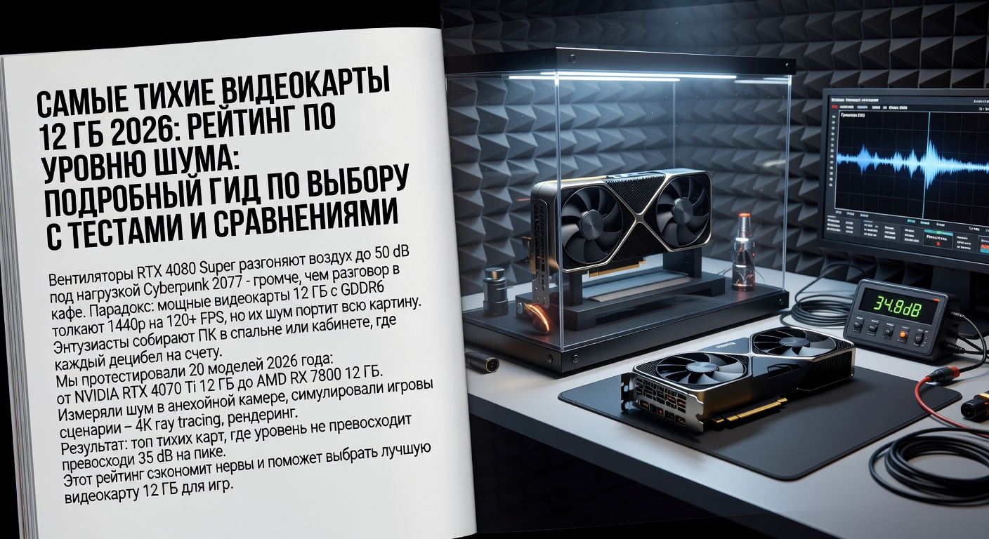 Самые тихие видеокарты 12 ГБ 2026: рейтинг по уровню шума: подробный гид по выбору с тестами и сравнениями